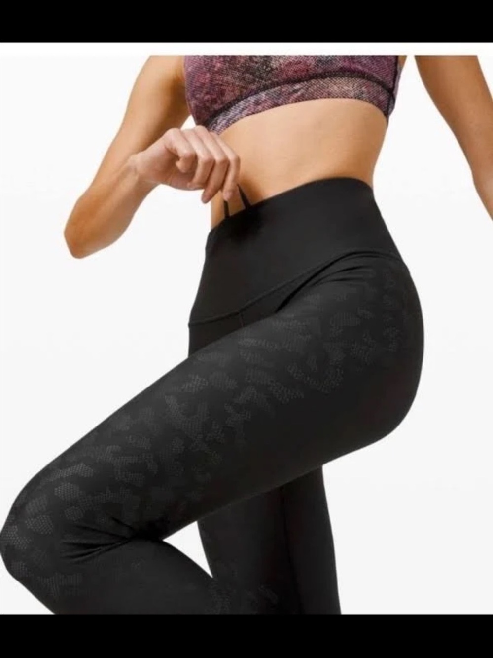 NWT Lululemon Mapped Out High Rise Camo Leggings